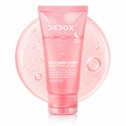 Dedox Collagen Overnight Wrapping Peel Off Facial Mask Pack Elasticity & Hydration Care, Reduces Sagging & Dullness Hydrolyzed Collagen For Glowing Skin – Korean Skin Care 75ml