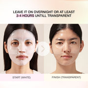 Dedox Bio Collagen Real Deep Mask Hydrating Overnight Hydrogel Face Mask Pore Minimizing Plumping Firming Korean Skincare Hyaluronic Acid Fragrance Free All Skin Types 45g