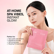 Dedox Bio Collagen Real Deep Mask Hydrating Overnight Hydrogel Face Mask Pore Minimizing Plumping Firming Korean Skincare Hyaluronic Acid Fragrance Free All Skin Types 45g
