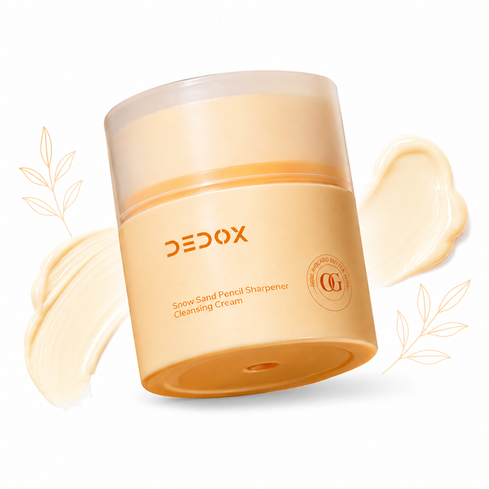 Dedox Snow Pearl Cleansing Balm 45g | Gentle Makeup Remover & Oil Cleanser | Hydrating & Non-Greasy | Mess-Free & Hygienic