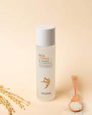 Dedox Rice Toner for Sensitive Skin, Rice Extract from Korea, Glow Essence with Niacinamide, Hydrating, Vegan, Alcohol Free, Fragrance Free, Peta Approved, K Beauty Toner 120ml