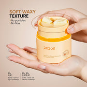 Dedox Snow Pearl Cleansing Balm 45g | Gentle Makeup Remover & Oil Cleanser | Hydrating & Non-Greasy | Mess-Free & Hygienic